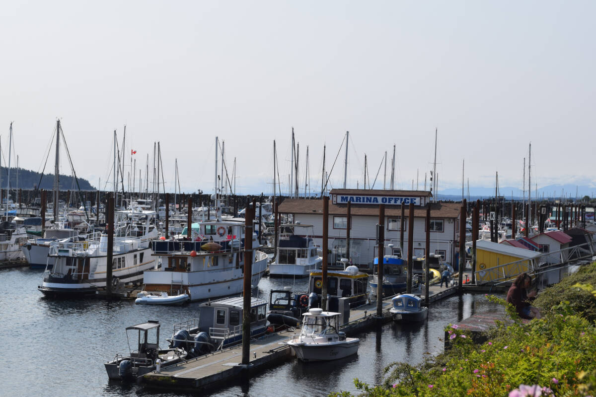 Discovery Harbour in Campbell River was the scene of a police shooting on Monday, June 13. Ronan O’Doherty photo/ Campbell River Mirror