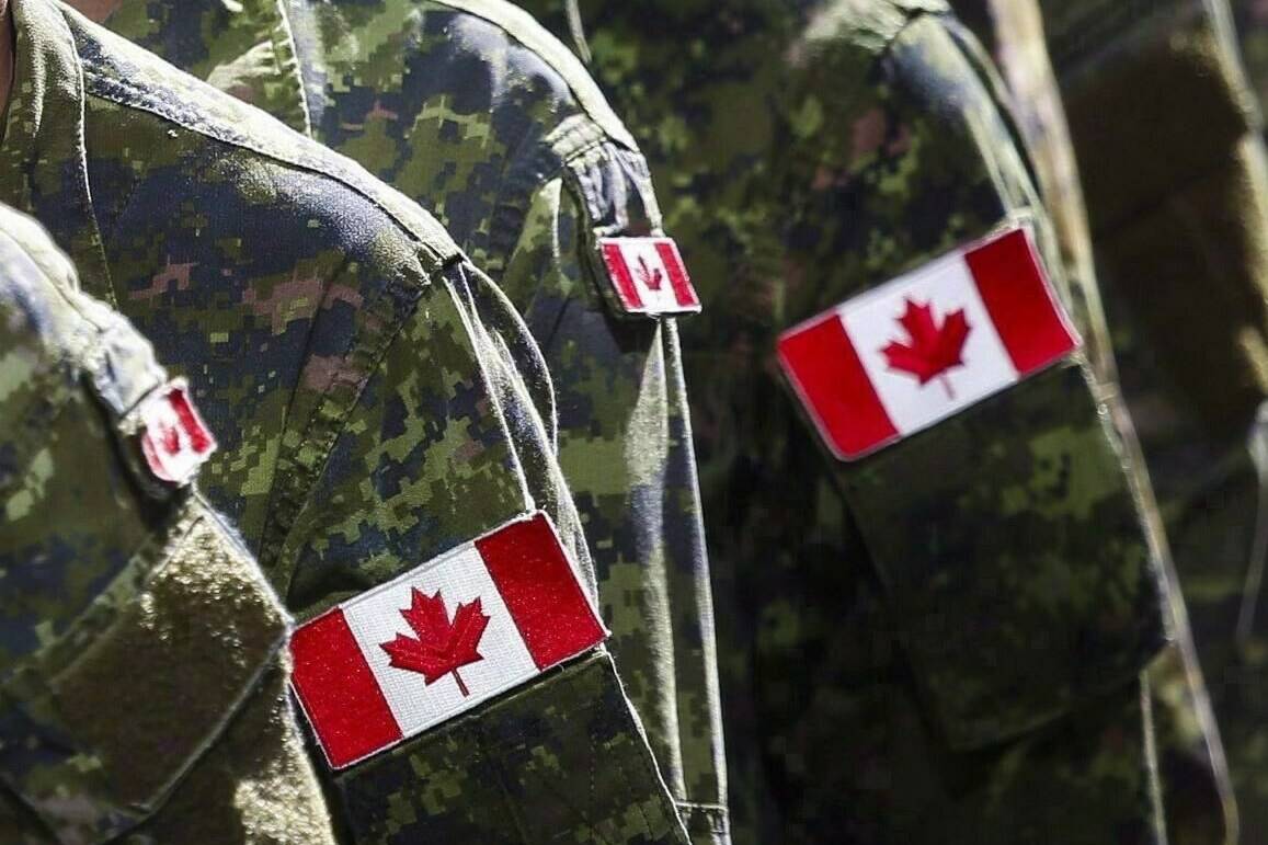 Members of the Canadian Armed Forces, in Calgary on July 8, 2016. The company overseeing the federal government’s 900-million-dollar settlement deal with military members who experienced sexual misconduct in uniform has admitted to more privacy breaches despite repeated promises to have fixed the problem.THE CANADIAN PRESS/Jeff McIntosh