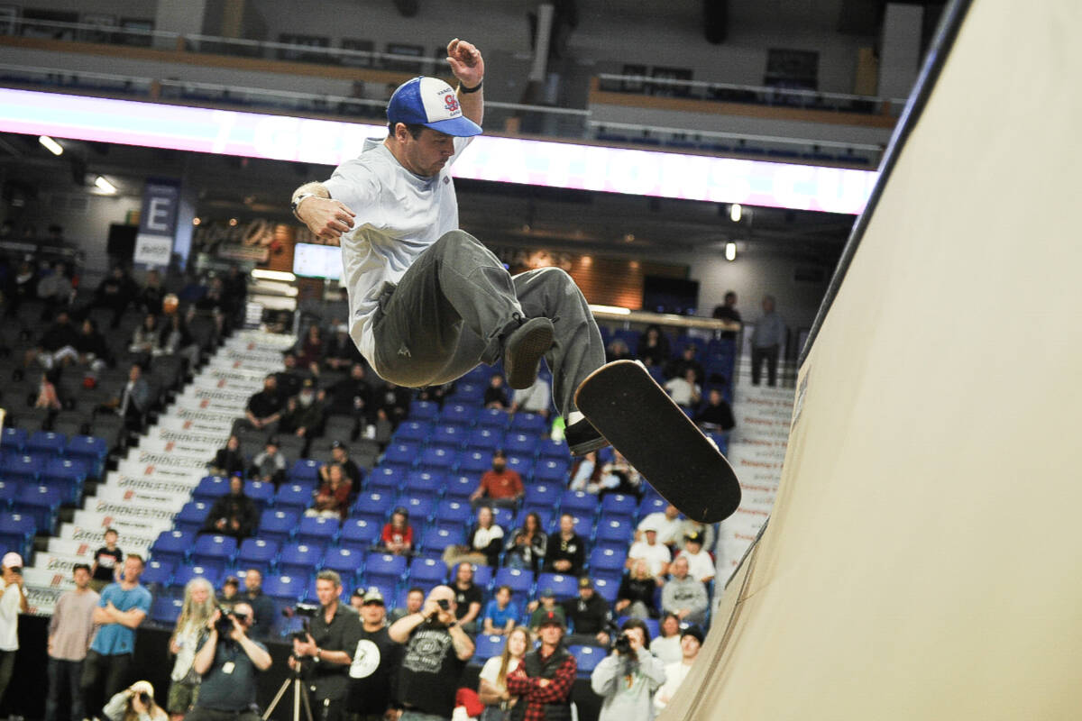 The first of what organizers expect to be many 7 Generations Cup skateboarding competitions came to a close in Langley. It ran Friday to Sunday, June 10 to 12 at Langley Events Centre. (Ryan Molag, Langley Events Centre/Special to Langley Advance Times)