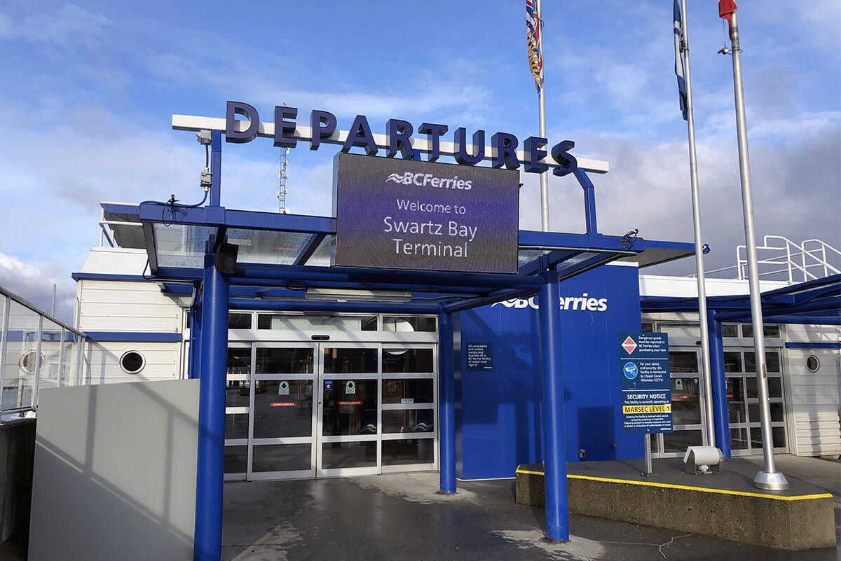 Crewing challenges are blamed for a series of BC Ferries sailing cancellations between Swartz Bay and Tsawwassen starting Friday. (Black Press Media file photo)