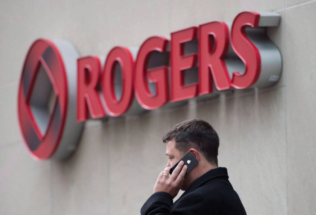 Rogers Communications says Nanaimo is the first city in Canada to receive the company’s high-speed, high-capacity 3500 MHz 5G service. (Darren Calabrese/Canadian Press)
