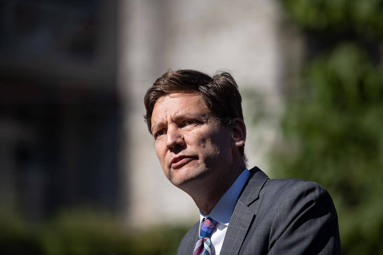 David Eby, B.C. Attorney General and Minister Responsible for Housing. (Photo: THE CANADIAN PRESS/Darryl Dyck)