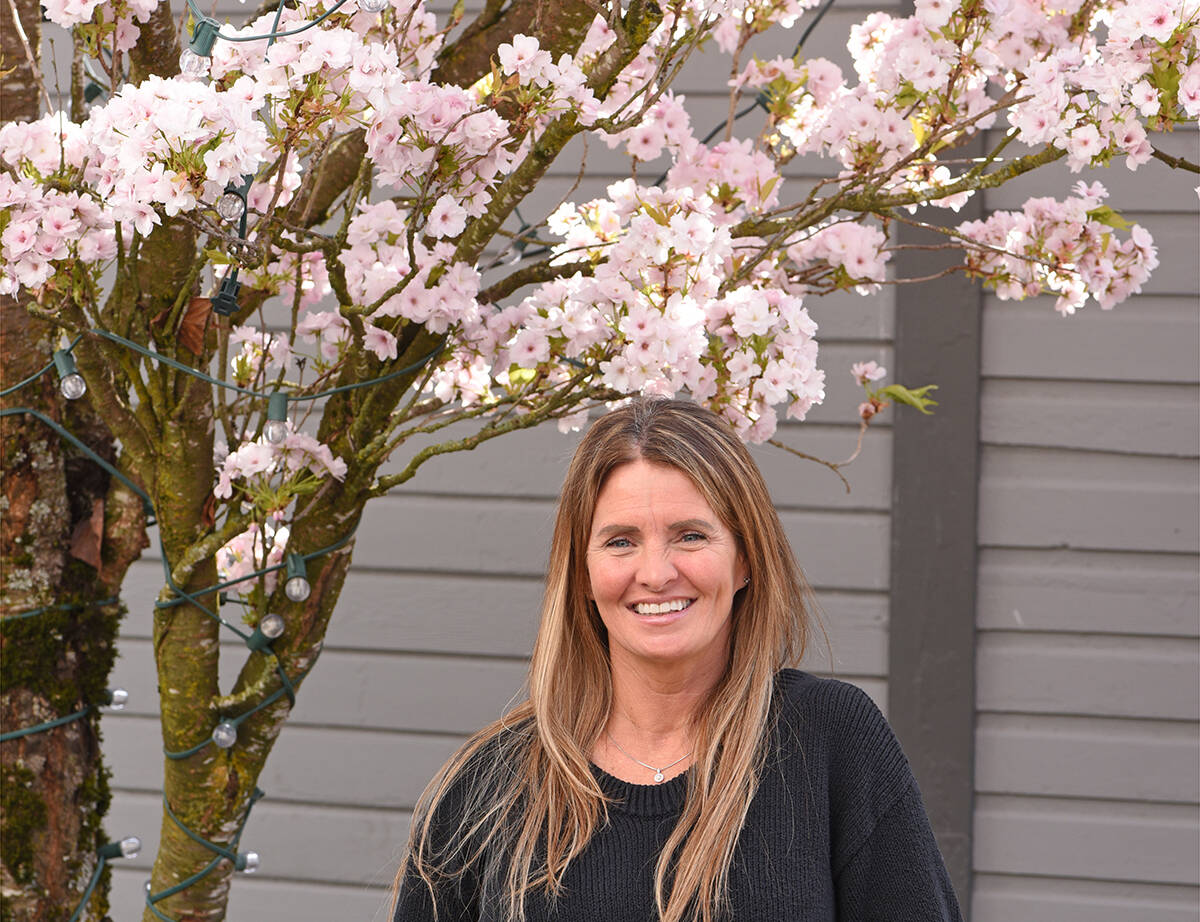 April 28, 2022 - Tara Anderson (Co-Owner, Budget Blinds) in Ladysmith,  photographed for Boulevard magazine. Don Denton photograph.