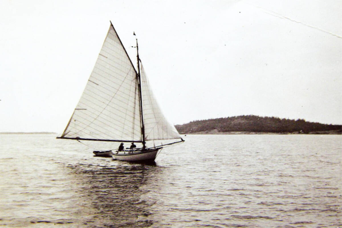 Dorothy bound for Salt Spring Island in 1910. (Photo submitted)