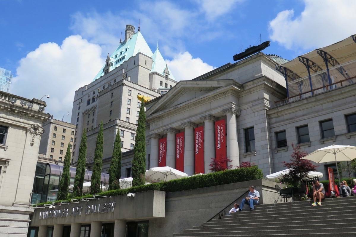 Picture of the Vancouver art gallery from 2014. (Kay Yamagishi/Flickr)