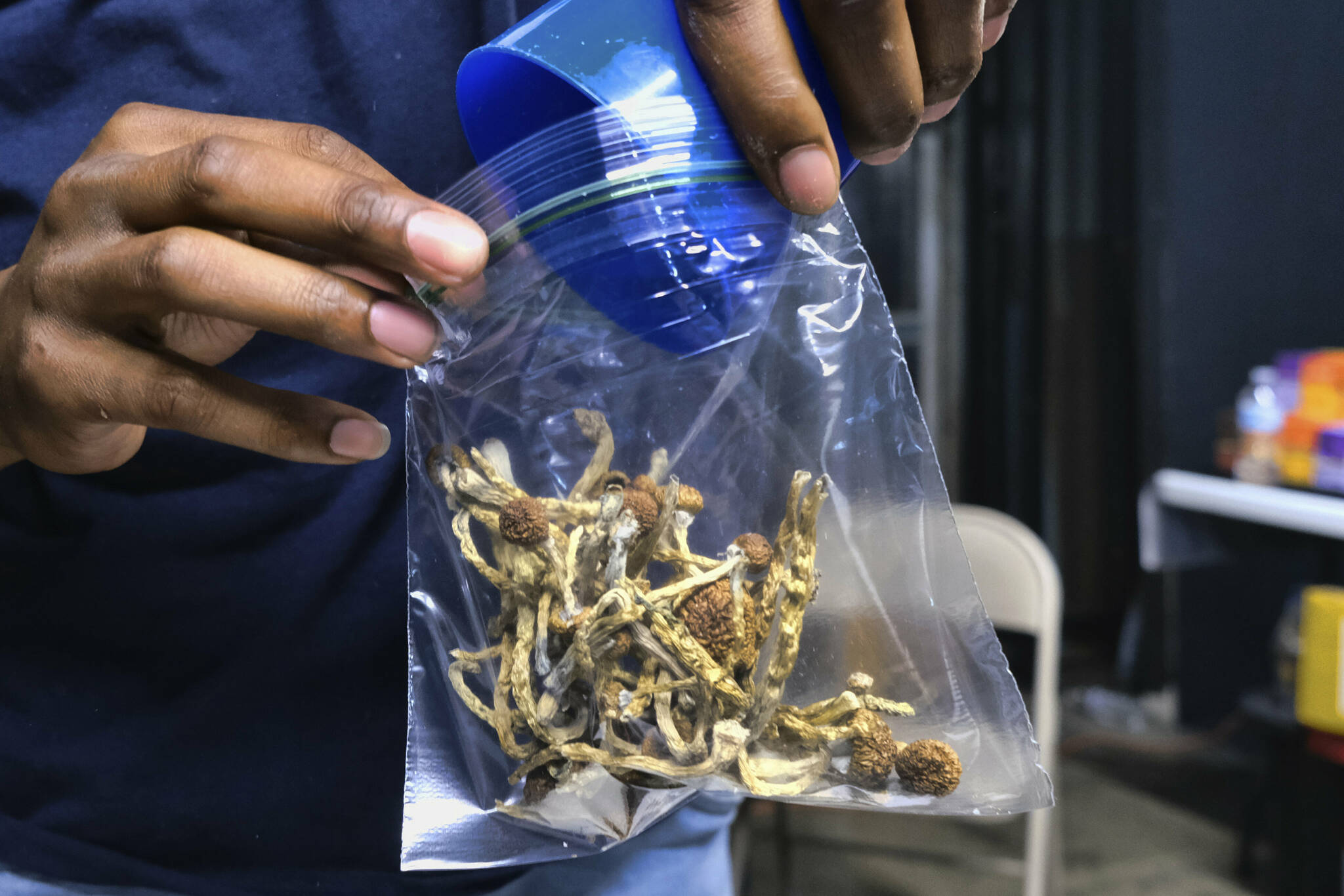 Psilocybin is known to help those struggling with mental health and cronic illnesses (AP Photo/Richard Vogel, File).