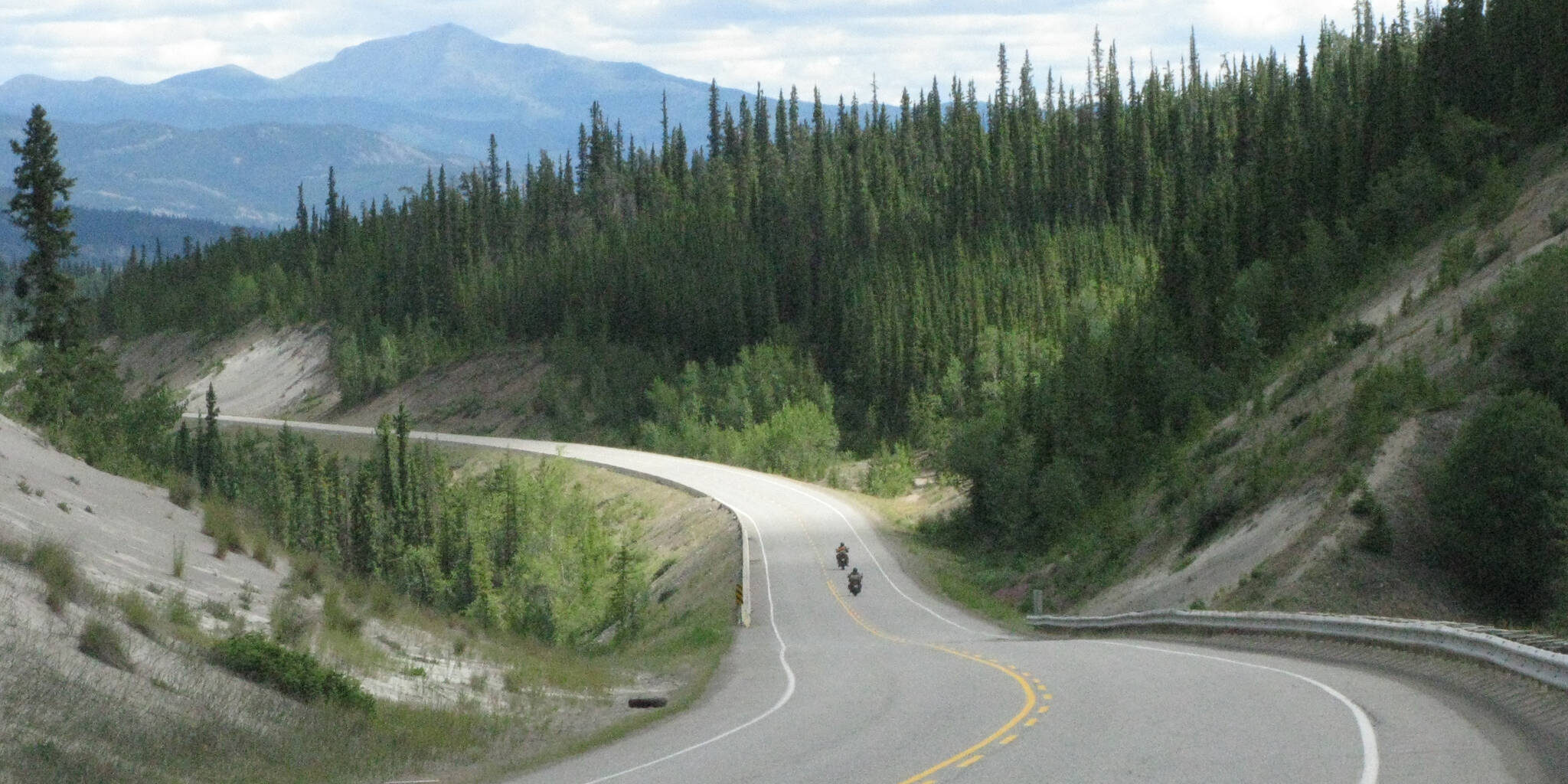 The Alaska Highway begins in British Columbia and ends in Alaska. Do you know the length of the Canadian portion of this famous highway? (Black Press Media)