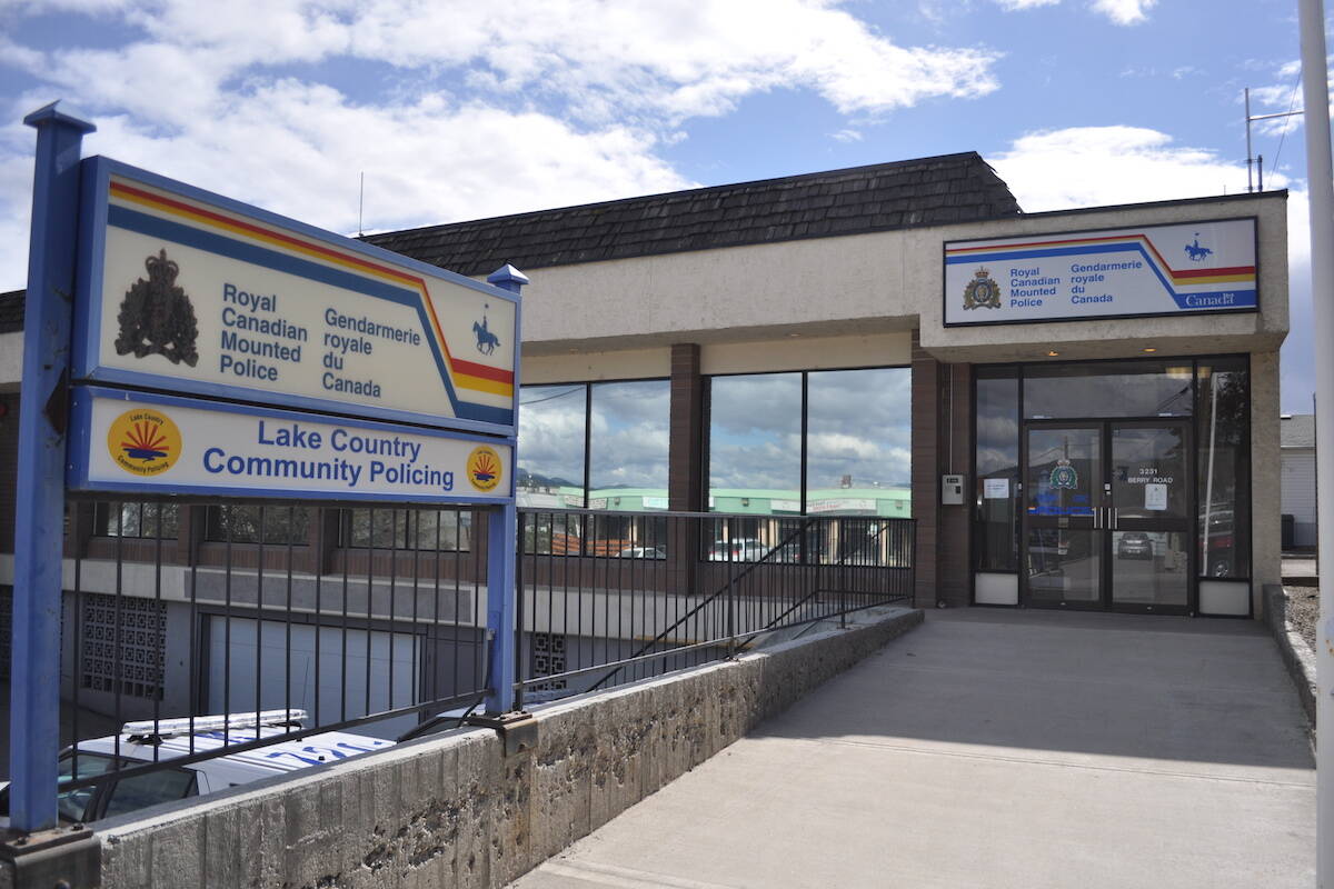 Lake Country RCMP Detachment (Brittany Webster)