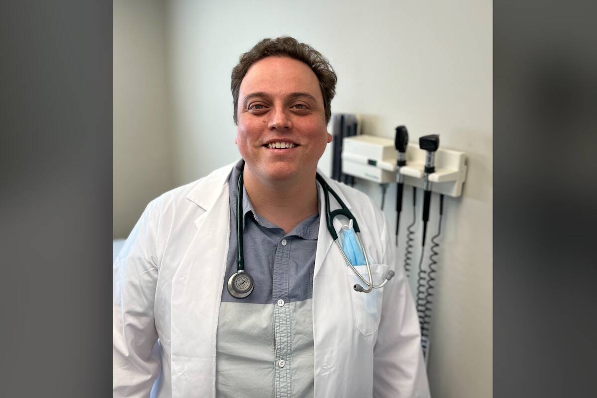 Dr. Nordine, a Kelowna-based physician is no longer able to work at a local detox centre because of his failure to comply with the provincial vaccination mandate (Joshua Nordine/Facebook)