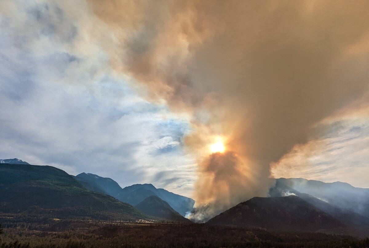 (Photo - B.C. Wildfire Services)
