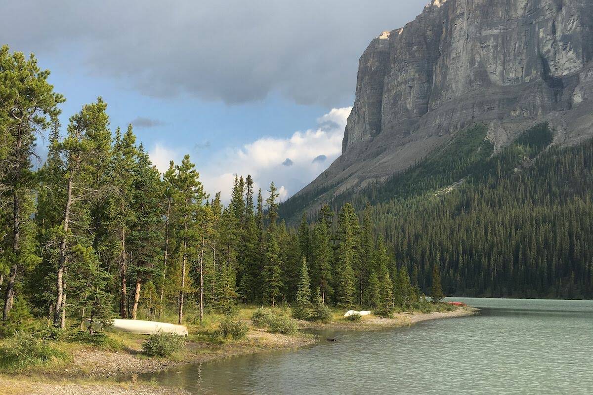 Jasper, Alta. campsite (Scouts Canada photo).