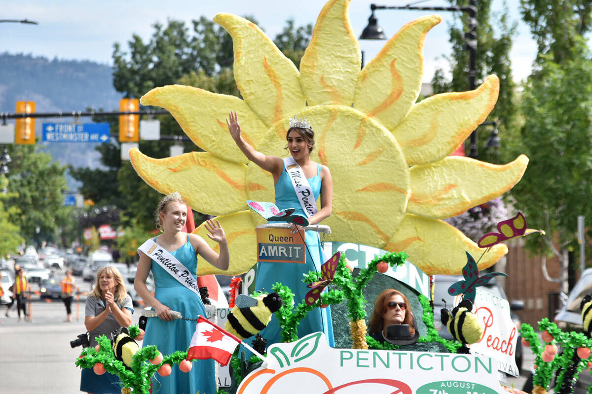 Peach Fest 2021 is cancelled. The parade is a tradition at Peach Fest as seen here in 2019. (Brennan Phillips Western News file photo)
For many years, Peach Fest has been an August tradition in Penticton. (Brennan Phillips - Black Press)