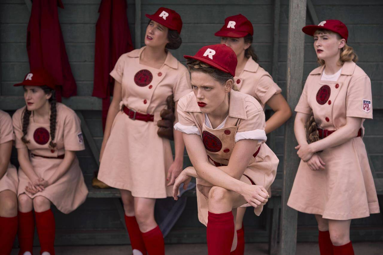 Kelly McCormack plays Jess McCready in Prime Video TV series “A League of Their Own,” which uses the hit film as the basis for a new story. THE CANADIAN PRESS/HO-Anne Marie Fox-Prime Video TV