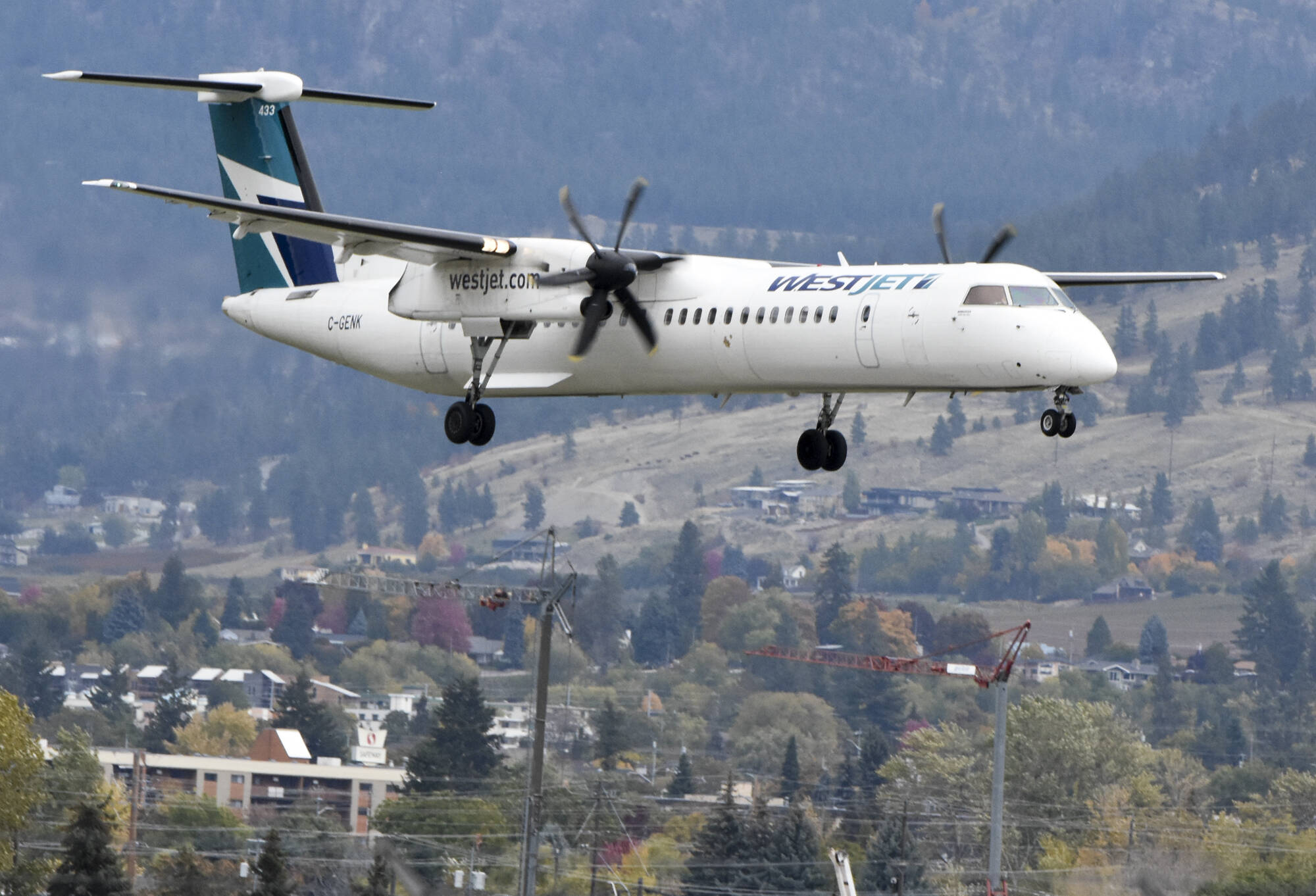 WestJet has added a new direct route between Penticton and Vancouver. (Western News file)