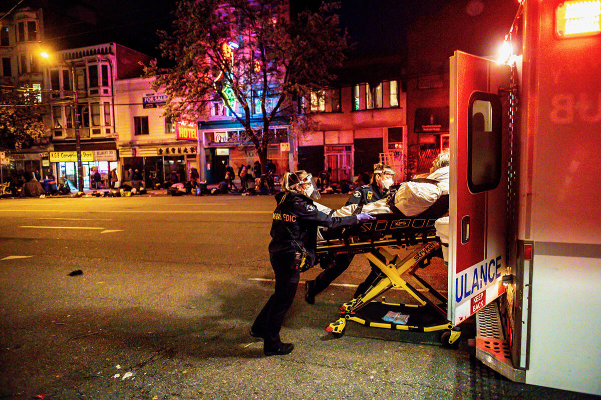 Paramedics in B.C. responded to about 210 heat-related patient events during the July 2022 heat wave. According to the BC Coroners Service, 16 people died. (APBC image)