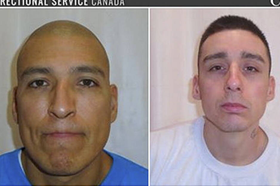 James Lee Busch and Zachary Armitage escaped from the William Head institution on July 7, 2019 and were subsequently charged with first-degree murder in the death of martin Payne of Metchosin. A civil case launched by Payne’s daughters blames the correctional system for their escape and the death of their father. (Correctional Service of Canada/Facebook)