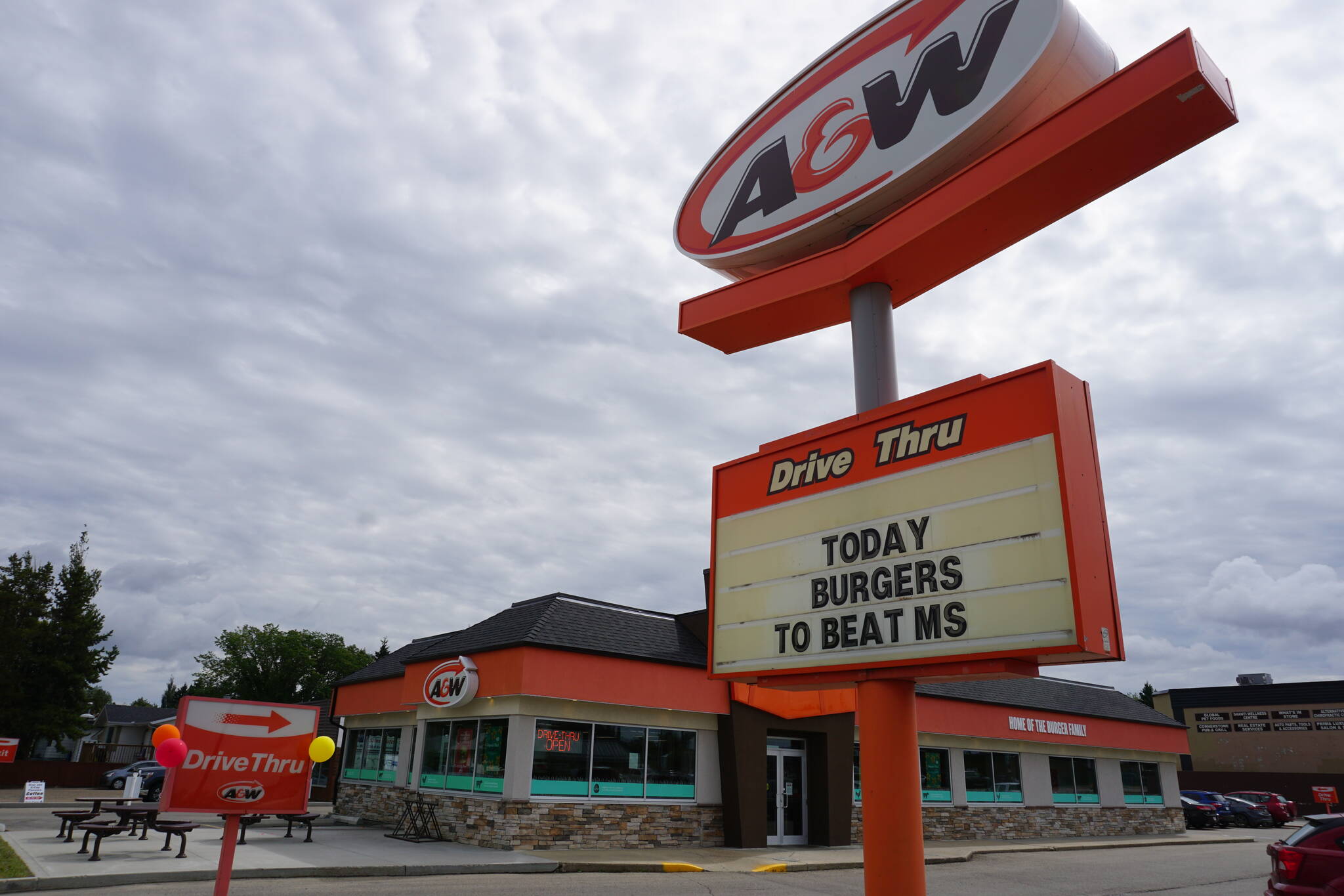 On Aug. 18 A&W is selling burgers to beat MS (Shaela Dansereau/ Pipestone Flyer).