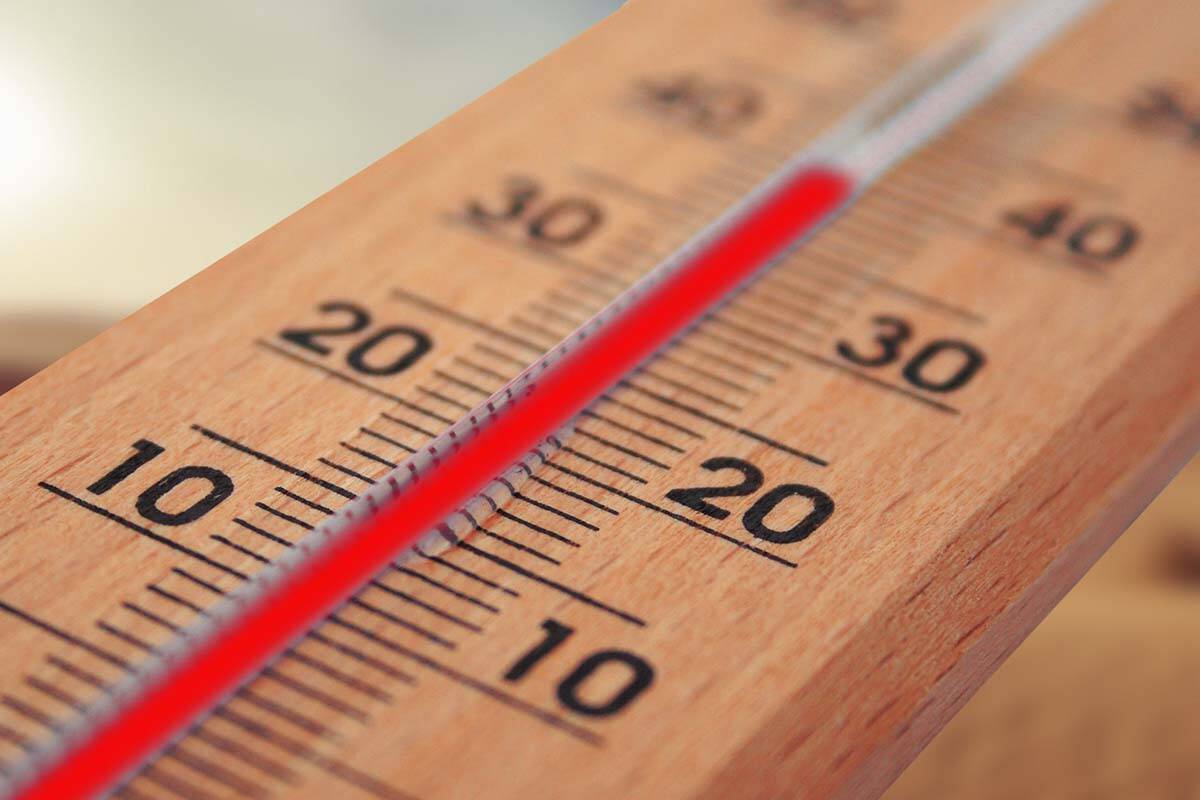 High temperatures are expected to ease on Friday Aug. 19. (Gerd Altmann/Pixabay)