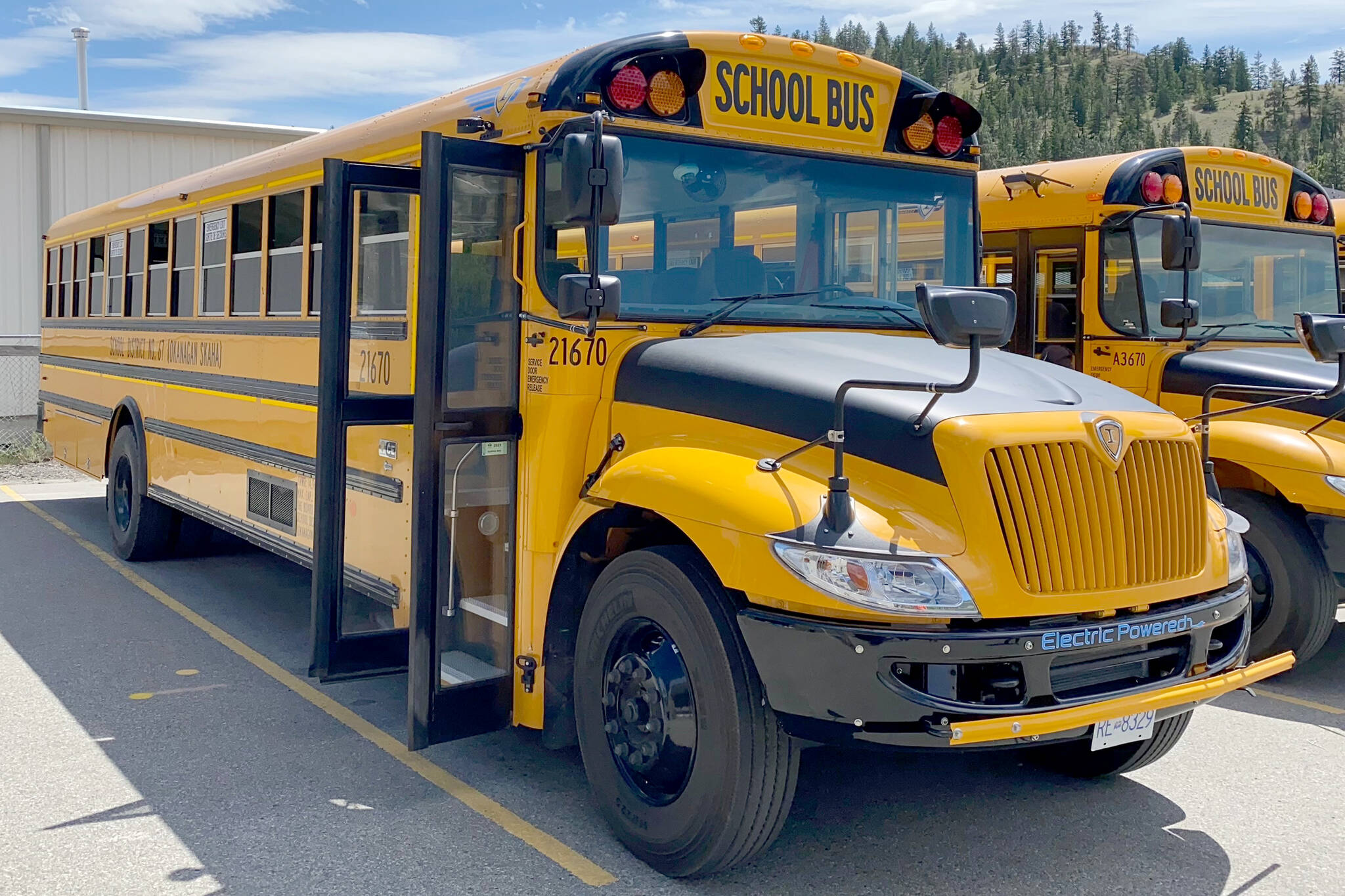 For many years, school buses have had a distinctive yellow colour. Why is this colour used. (Black Press file photo)