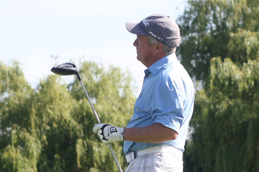 Nanaimo’s Sandy Harper won B.C. Golf’s senior men’s and super-senior men’s championships in Victoria in late July. (News Bulletin file photo)