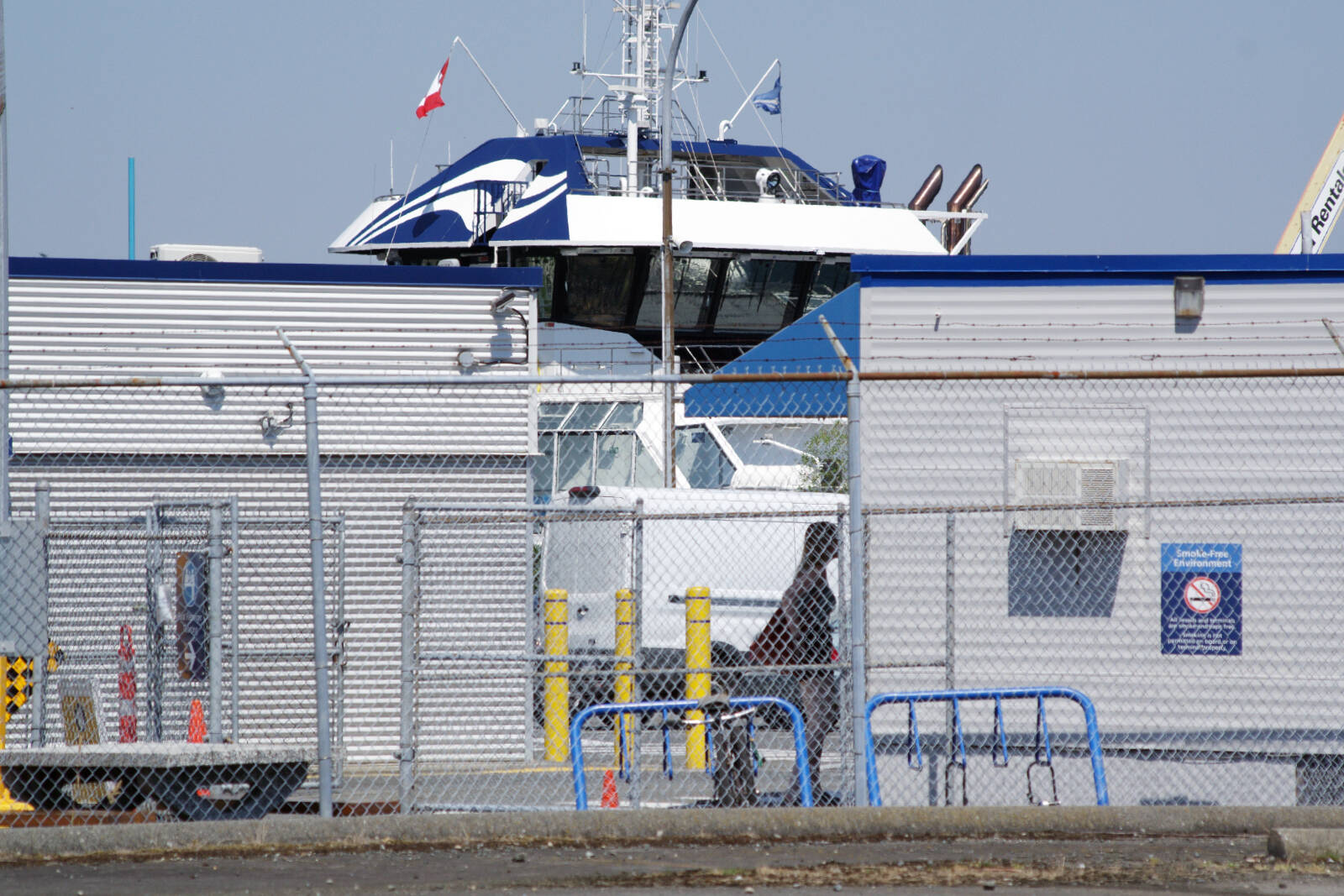 The BC Ferries terminal at Nanaimo Harbour. (News Bulletin file photo)