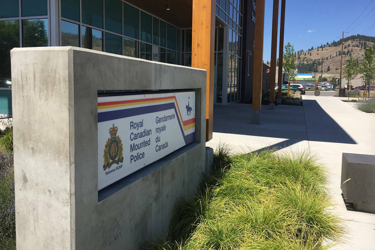 Kelowna RCMP recently arrested two individuals who combined for a total of 68 recommended charges over two months. (File photo)