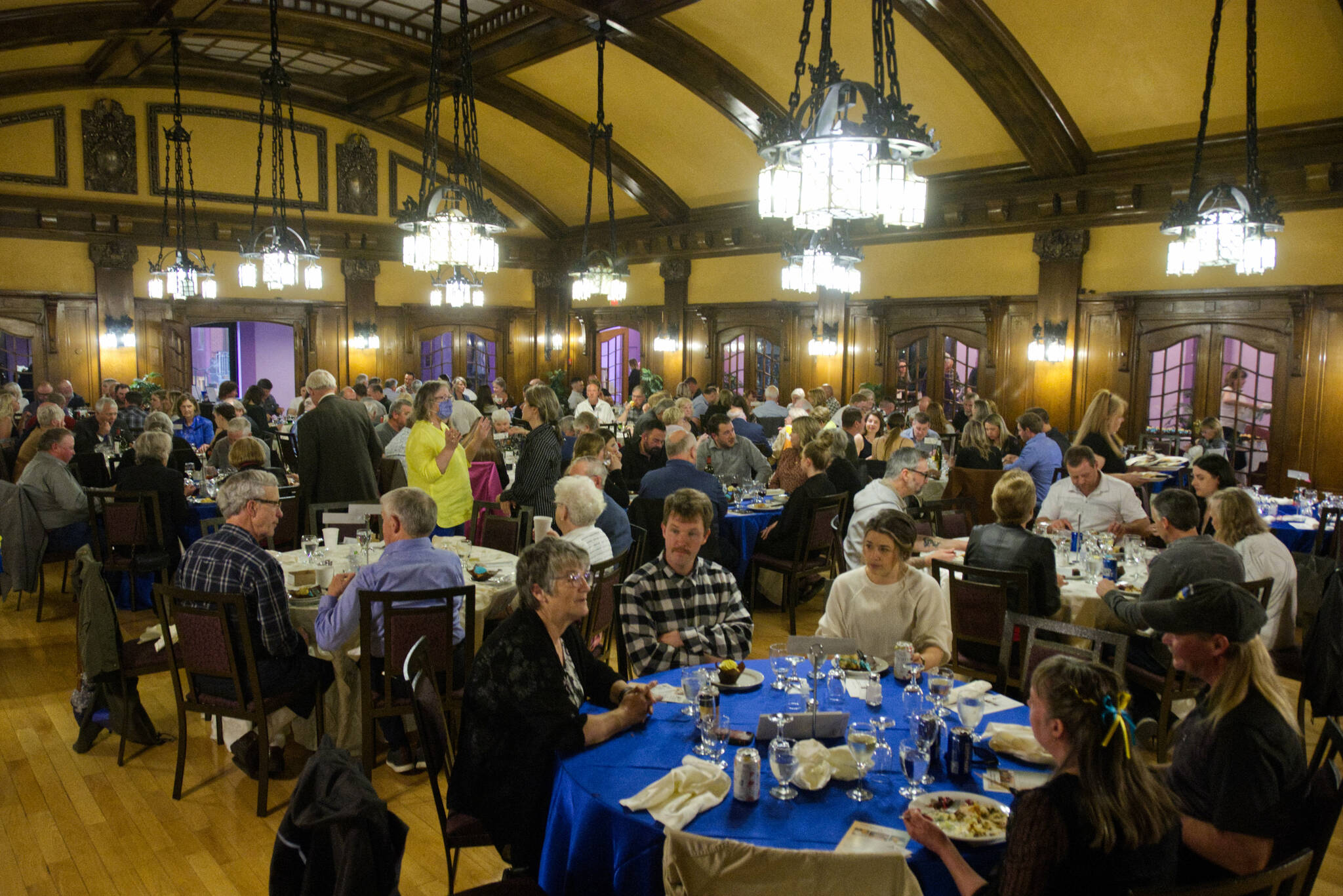 A memorial fundraiser honouring the Sandor and Romich families was held on Wednesday, June 8, at the Royal Alexandra Hall in support of the Shelter for Ukrainians Society. Trevor Crawley photo.