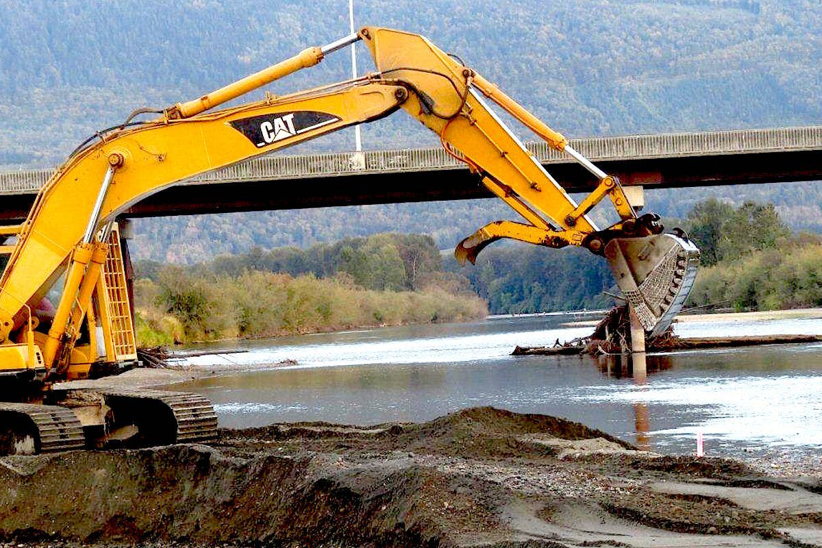 Gravel removal in the Vedder River was last permitted in the summer of 2016. (Chris Gadsden file photo)
