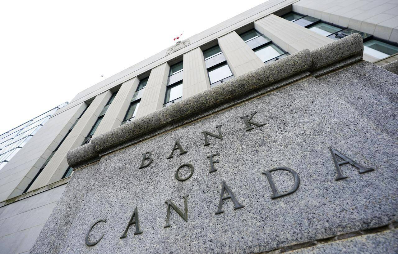 The Bank of Canada is shown in Ottawa on Tuesday, July 12, 2022. The Bank of Canada is expected to announce another substantial interest rate increase next week. THE CANADIAN PRESS/Sean Kilpatrick