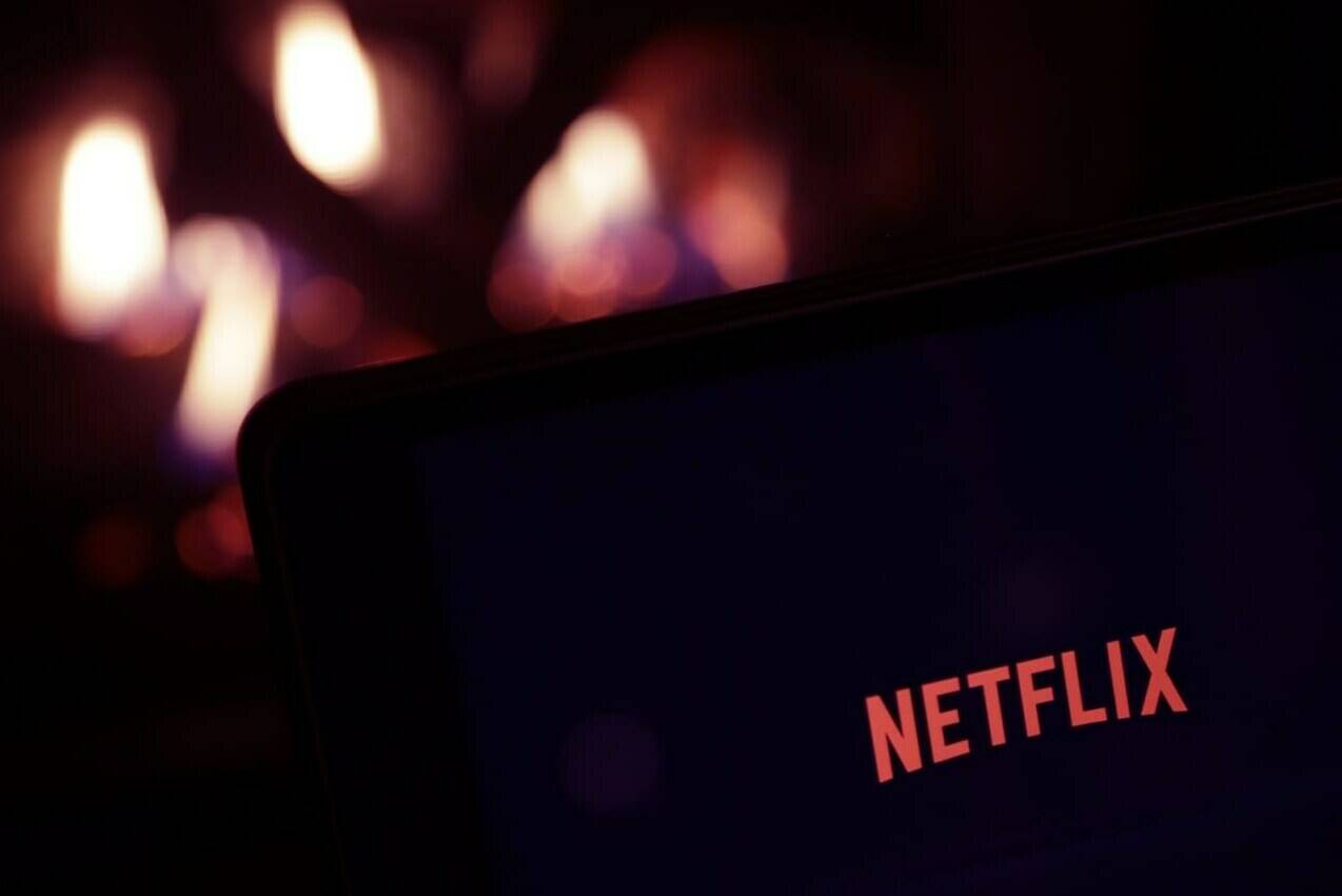 FILE - This Netflix logo appears on a tablet in North Andover, Mass., Jan. 17, 2017. Gulf Arab countries on Tuesday, Sept. 6, 2022, asked Netflix to remove “offensive content” on the streaming service, apparently targeting programs that show gays and lesbians. (AP Photo/Elise Amendola, File)
