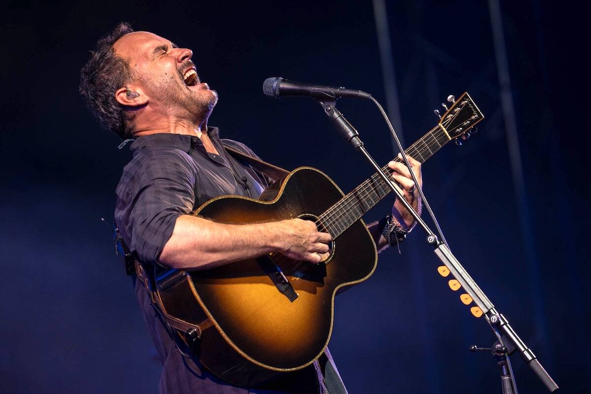 Dave Matthews Band live at the Gorge Amphitheatre in George, WA, on Saturday, Sept. 3, in a photo by Sanjay Suchaka and posted to the band’s Facebook page.