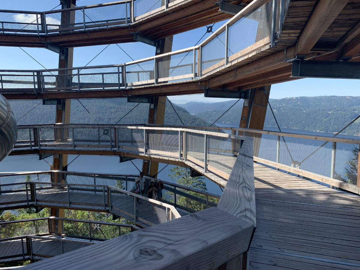 It has been confirmed that someone died at the Malahat SkyWalk on Labour Day. (Citizen file)