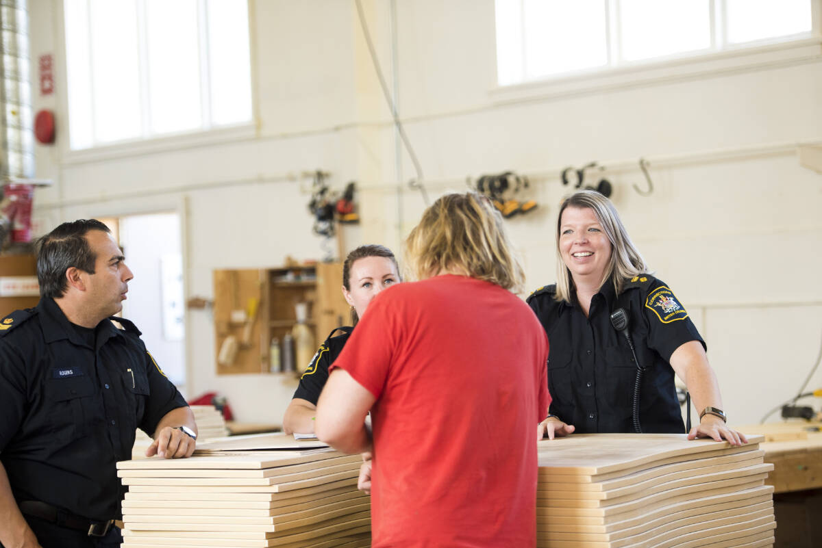 Officer Bootsma had a lot to learn when she started work as a BC correctional officer at the young age of 24. The first lesson? Don’t believe everything you see on TV. Photo by Jimmy Jeong