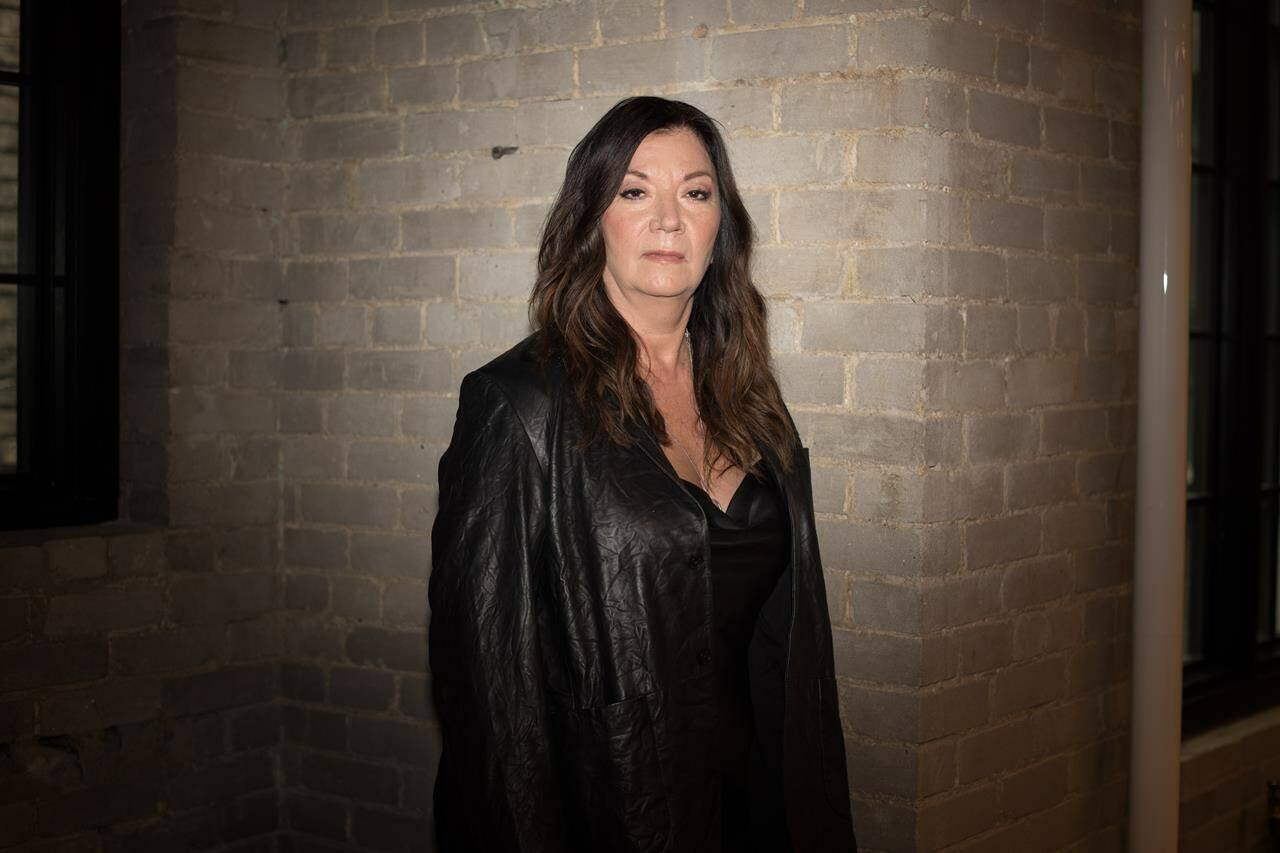 Marie Clements creator of the film “Bones of Crows” poses for a photograph at Elevation office during the Toronto International Film Festival on Sunday, September 11, 2022. THE CANADIAN PRESS/Tijana Martin
