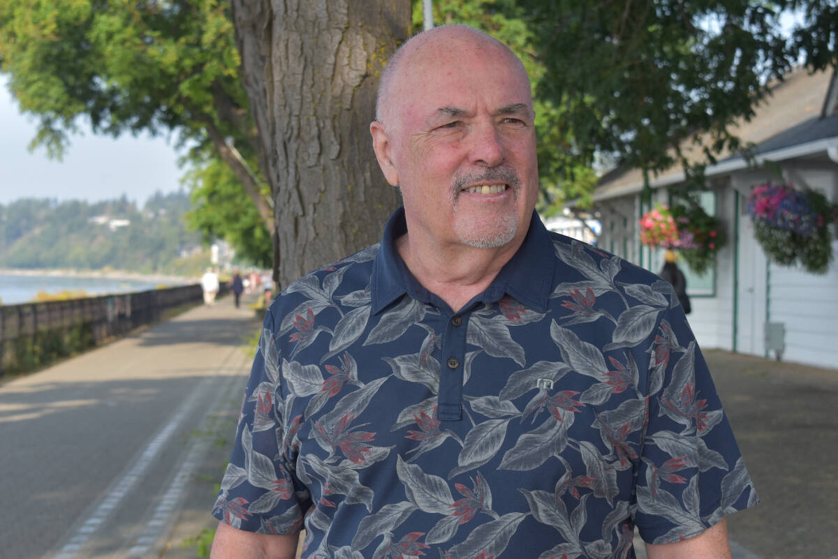 After 44 years in the media industry, White Rock resident Rick O’Connor has retired from his role as CEO of Black Press Media – but says he still plans to be involved in the community, and the continuing development of the news industry. Alex Browne photo