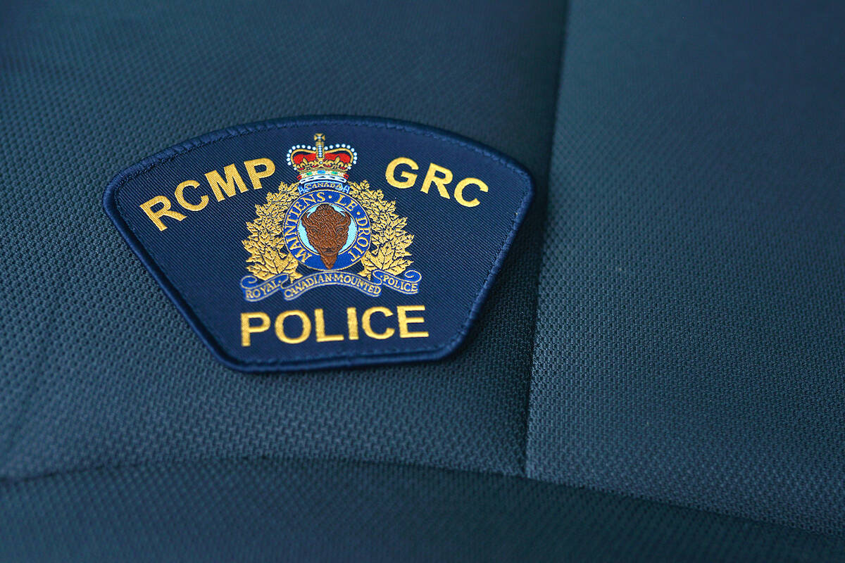 RCMP badge. (File photo/Phil McLachlan)