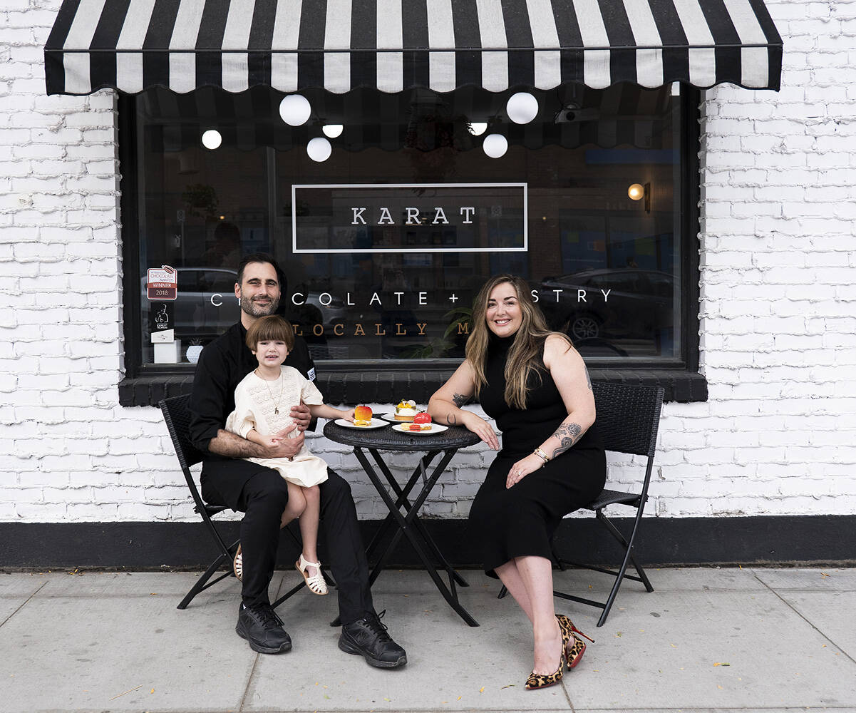 Karat Chocolate and Pastry Boutique in Kelowna. Lia Crowe photography