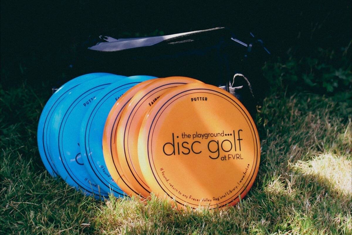 Fraser Valley Regional Library has added disc golf kits to its lending library. (Fraser Valley Regional Library photo)