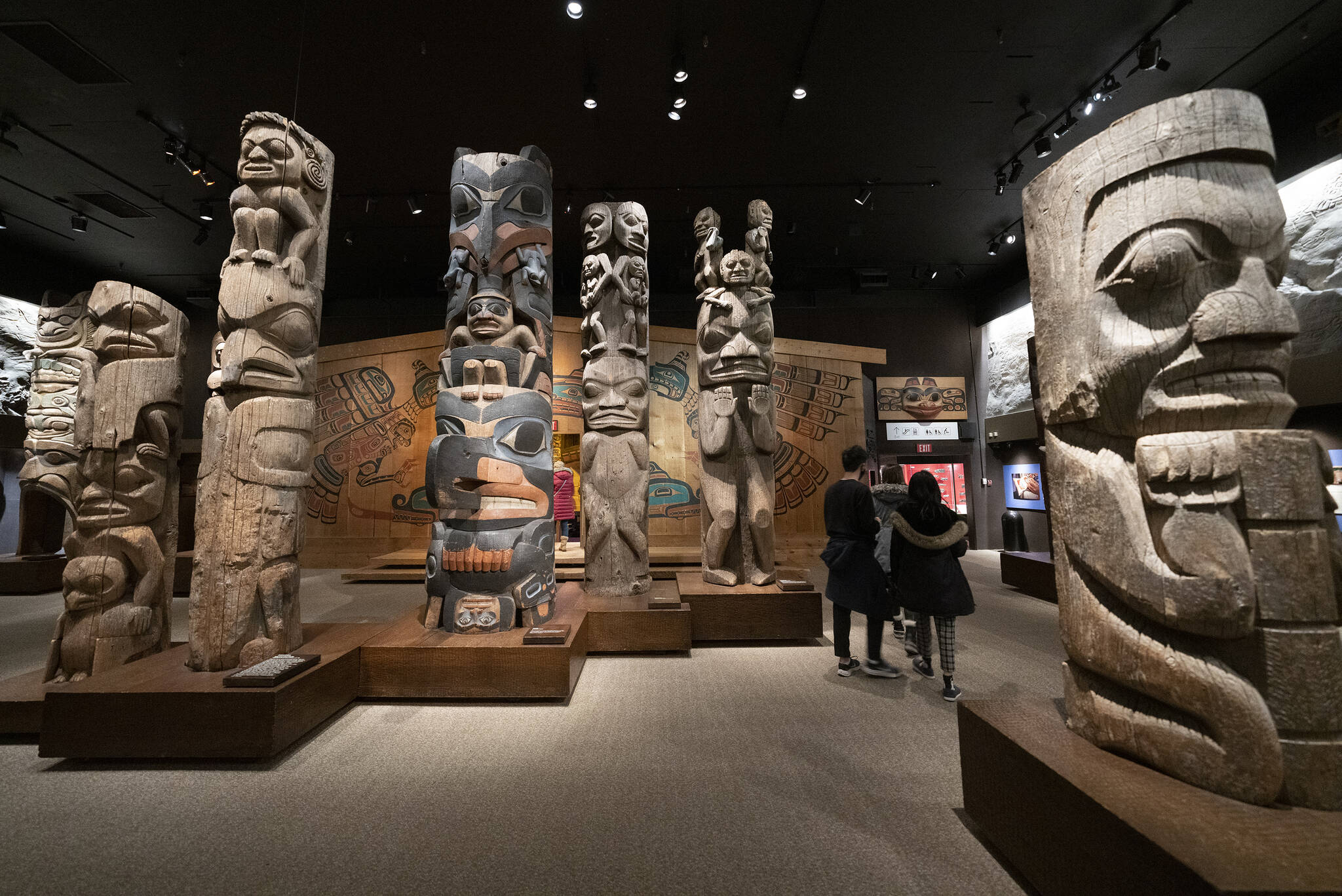 An exhibit from the third floor of B.C. Royal Museum is pictured in Victoria, Wednesday, December 29, 2021. The museum announced that it will be closing the third floor including parts of the First Peoples Gallery in an effort to decolonize the institution. THE CANADIAN PRESS/Jonathan Hayward