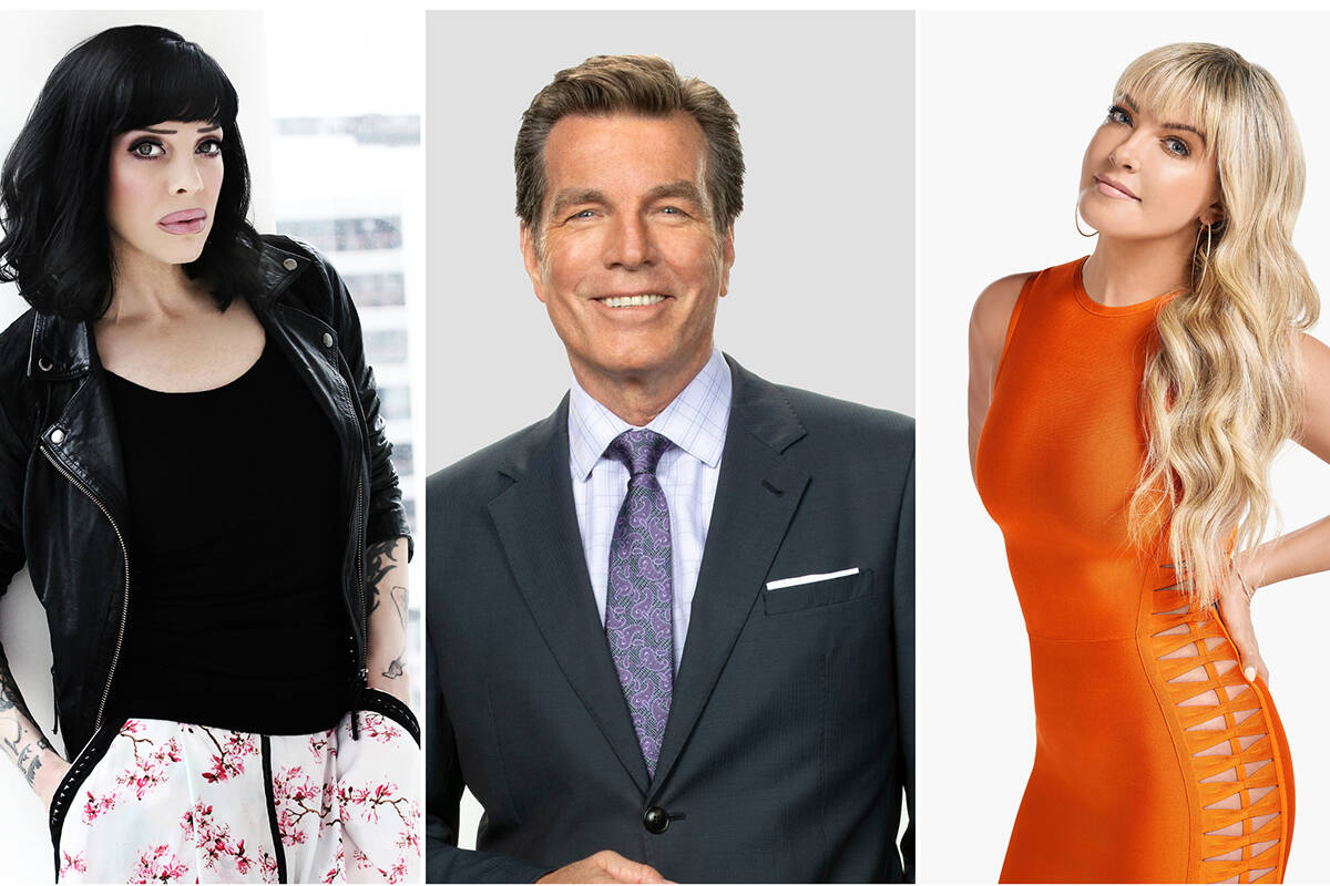 Bif Naked, Peter Bergman and Cheryl Hickey are among the stars who will be a part of the West Coast Women’s Show, running Oct. 14, 15 and 16 at Tradex in Abbotsford. (Submitted images)