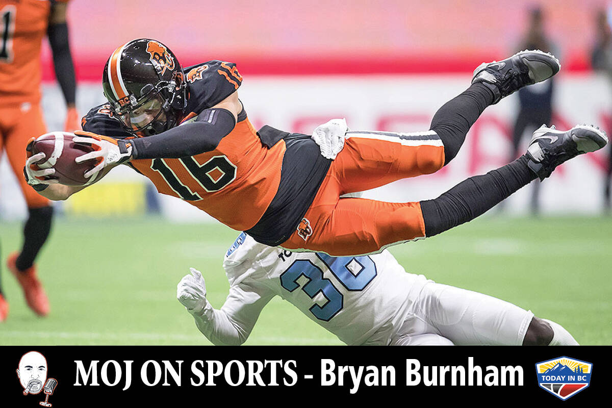 Bryan Burnham in action with the B.C. Lions. (The Canadian Press / Christopher Katsarov)