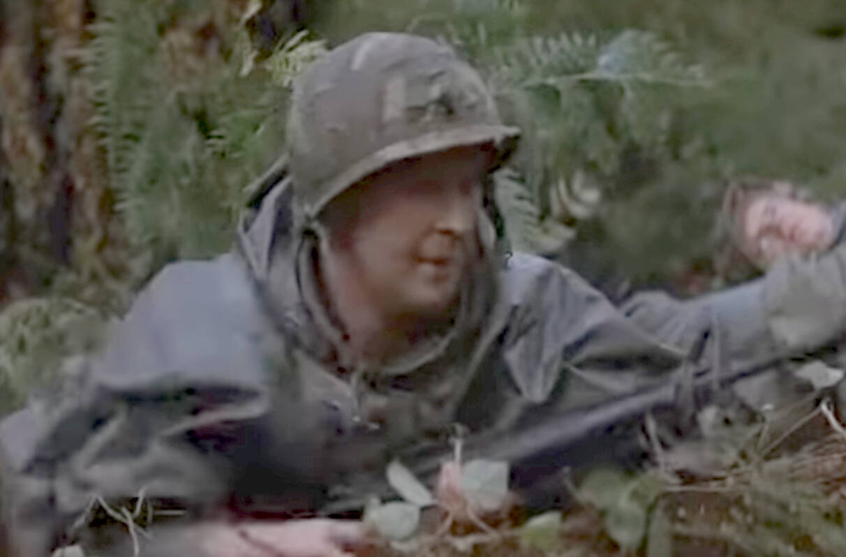 Lt. Clinton Morgen, played by actor Patrick Stack, leads an ill-fated pursuit of Rambo during the film Rambo: First Blood. Stack is coming to Hope to take part in Rambo 40th anniversary celebrations. (YouTube screenshot)