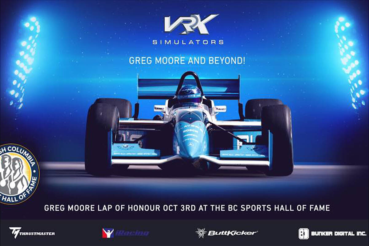 BC Sports Hall of Fame is holding a Greg Moore lap of honour. (Special to The News)
