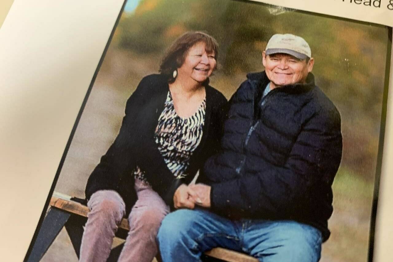 Joyce and Earl Burns are shown in this photo. Earl Burns died in the stabbing attacks and his wife, Joyce Burns, is recovering in a Saskatoon hospital. THE CANADIAN PRESS/Mickey Djuric