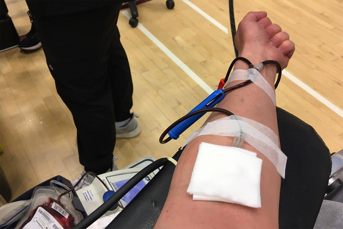 Canadian Blood Services hopes residents will give the gift of blood this Thanksgiving season. (Black Press Media file photo)