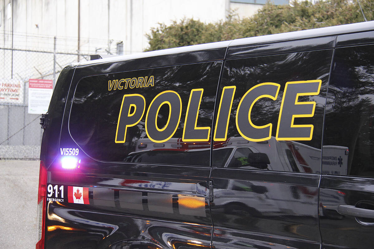 The Office of the Police Complaint Commissioner has handed a Victoria police officer a 30-day suspension over his conduct during an off-duty sexual encounter in Vancouver in 2018. (Black Press Media file photo)