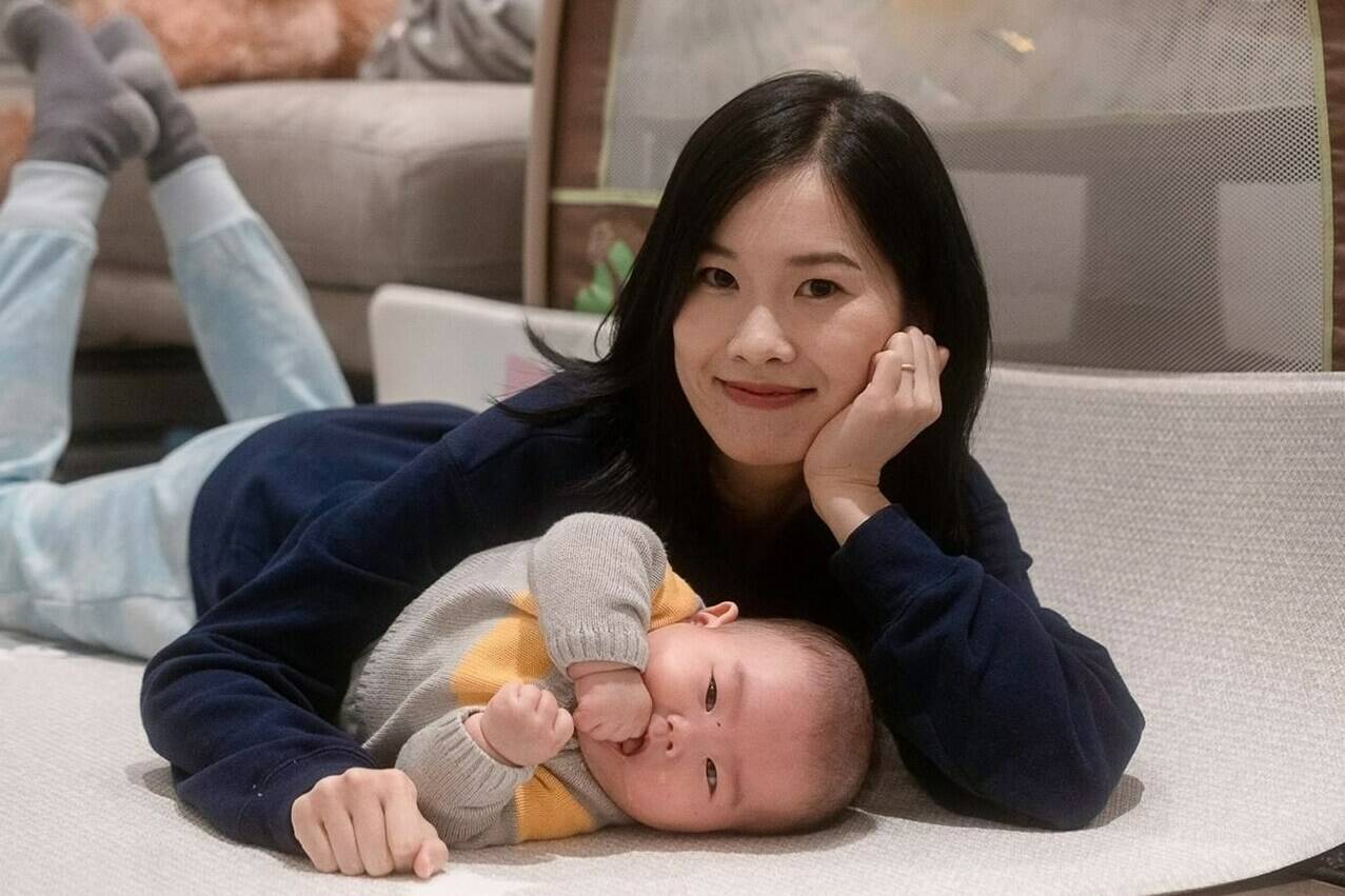 Cindy Li and her son Ethan Liang pose in this undated handout photo. Cindy Li was so grateful for donated breast milk when her premature son needed it that she decided to donate some to help other babies and moms.THE CANADIAN PRESS/HO, Cindy Li