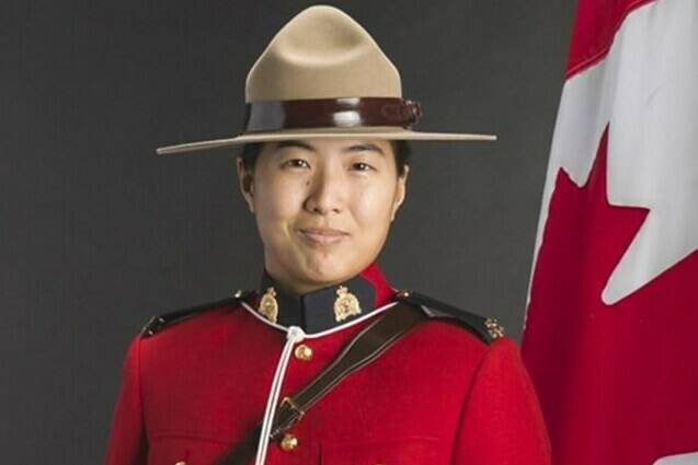 RCMP Const. Shaelyn Yang is seen in this undated RCMP handout photo. Thousands of police and other officers are expected to gather in Richmond, B.C., to honour RCMP Const. Yang. THE CANADIAN PRESS/HO, B.C. RCMP *MANDATORY CREDIT*