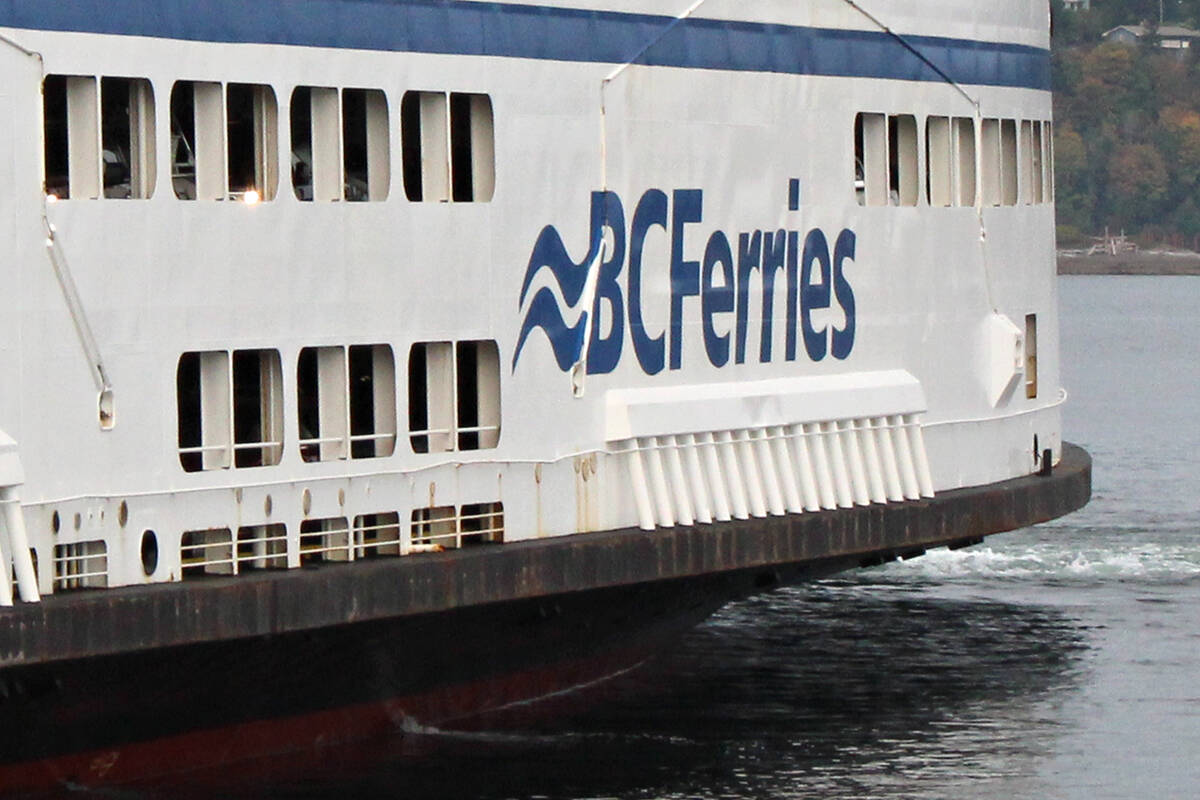 BC Ferries has cancelled all sailings between Nanaimo and West Vancouver on Monday, Nov. 7. (News Bulletin file photo)