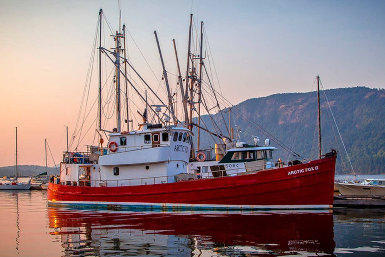 Commercial fishing boat the Arctic Fox II sunk off the coast of Vancouver Island in August of 2020, killing two crew members. (Inter-American Tropical Tuna Commission)